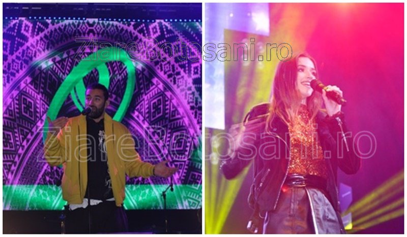 Spectacol incendiar oferit de botoșăneanca Ioana Ignat și SMILEY la „Zilele Dorohoiului 2018” – FOTO