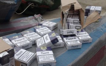 Ţigări confiscate de jandarmi din …