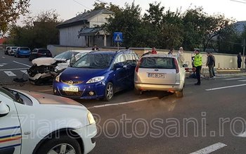 Accident GRAV la Botoșani: Patru …