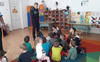 Curs de educaţie rutieră la …