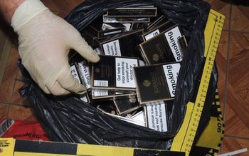 Ţigări de contrabandă confiscate de …