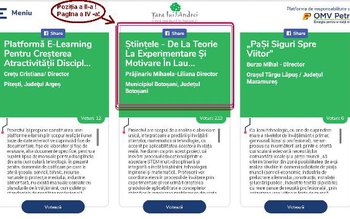 Laurienii aşteaptă votul tău pentru …