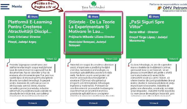 Laurienii aşteaptă votul tău pentru o educaţie modernă, aplicată şi branşată la realitate