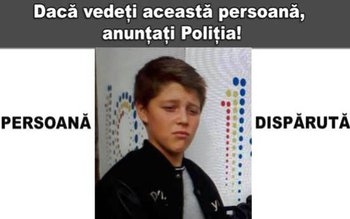 Minor din Broscăuți dispărut de …