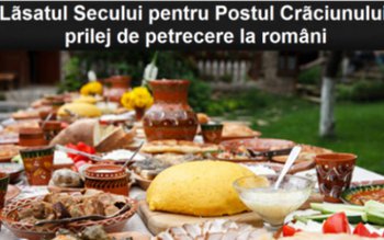 Începe postul Crăciunului. Ce se …