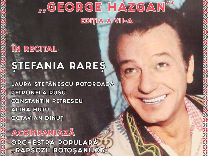Festival-concurs al romanţei, cântecului de petrecere şi satiric „George Hazgan” a ajuns la ediţia a VII-a