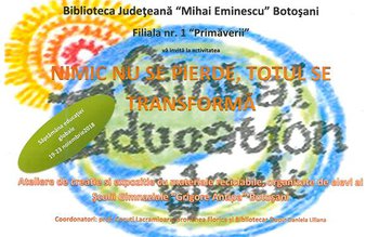 La Biblioteca Judeţeană Botoșani se …