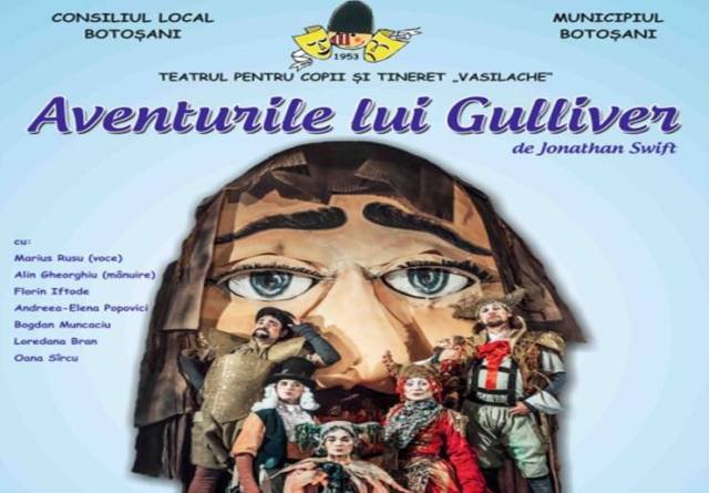 „Aventurile lui Gulliver” la Festivalul ImPuls organizat de către Teatrul de Animație Țăndărică Bucureşti