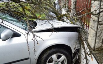 S-a urcat băut la volan …