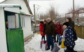 Omul care dăruiește, bucurie în …