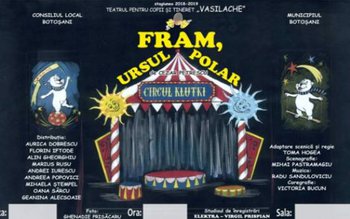 „Fram, ursul polar” la Botoșani, …