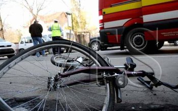 Biciclist băut, la un pas …