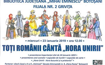 Mica Unire, serbată la bibliotecă …