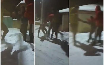 Scene de o violență incredibilă …