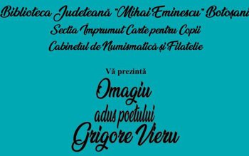 Omagiu adus poetului Grigore Vieru …