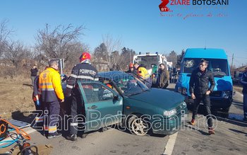 Accident grav pe drumul Botoșani …