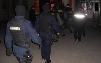 Acțiune de noapte a jandarmilor …
