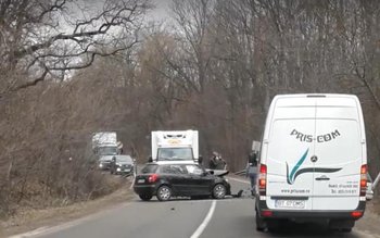 Accident! Impact frontal între două …