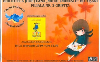 Club de lectură organizat la …