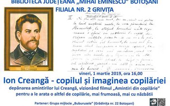 Proiecția filmului „Aminitiri din copilărie”, …