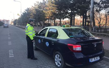 Razie la Dorohoi. Taximetriștii luați …