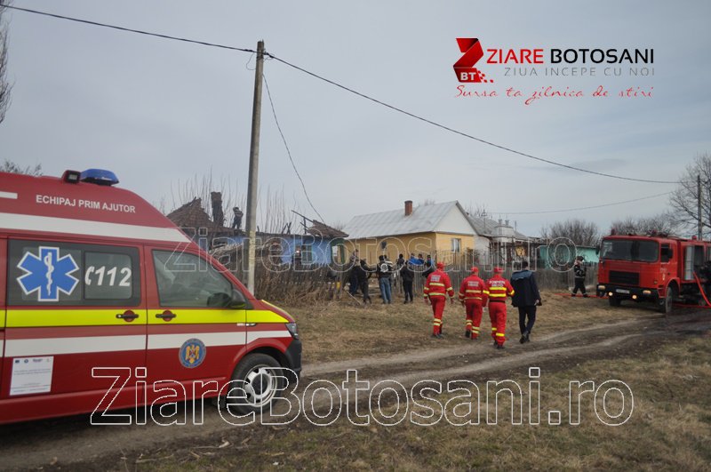 Val de incendii în județul Botoșani! 13 intervenții în trei ore - FOTO