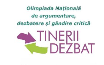 Olimpiada naţională de argumentare, dezbatere …