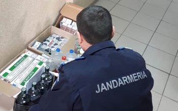 Acțiuni ale jandarmilor în piețe