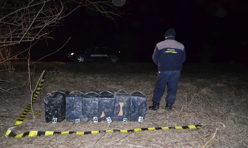 Ţigări de peste 35.000 lei confiscate la frontiera de est - Rădăuţi Prut - FOTO