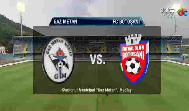 FC Botoșani joacă astăzi în deplasare cu Gaz Metan Mediaș