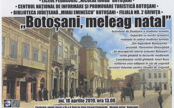 „Botoșani, meleag natal” – Studiu …