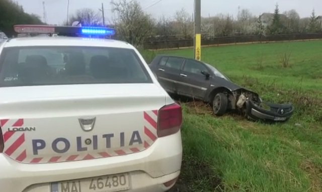 Accident rutier la Baisa! Un tânăr a ajuns la spital