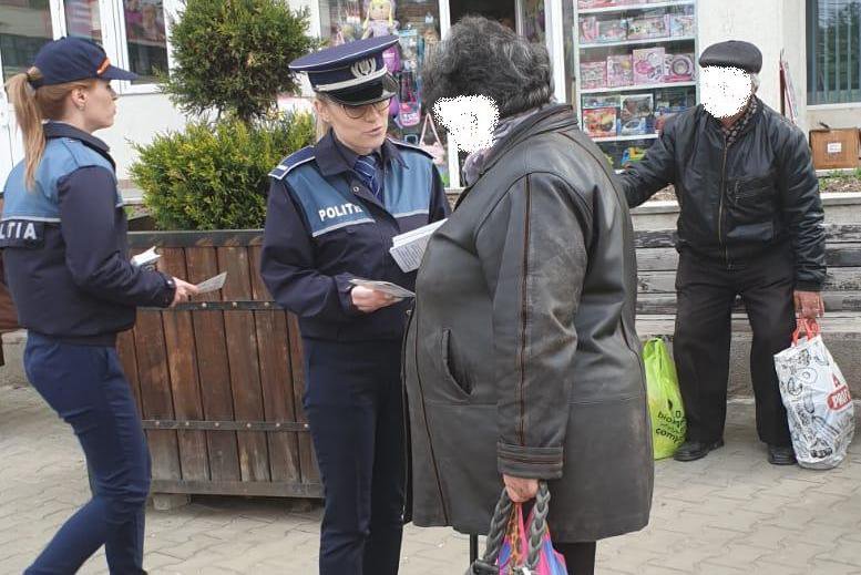 Acțiuni preventive în cadrul campaniei „Împreună pentru o comunitate mai sigură” - FOTO