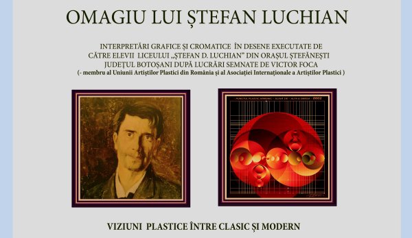Expoziţie tematică „Omagiu lui Ștefan Luchian” la Muzeul Judeţean Botoşani