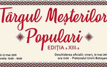 Târgul Meșterilor Populari în week-end …