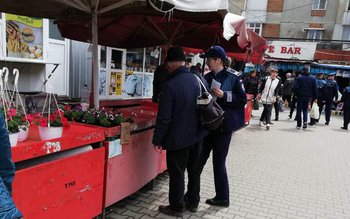 Acţiune organizată de poliţişti pe …