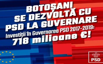 PSD Botoșani: „Pentru noi fiecare …