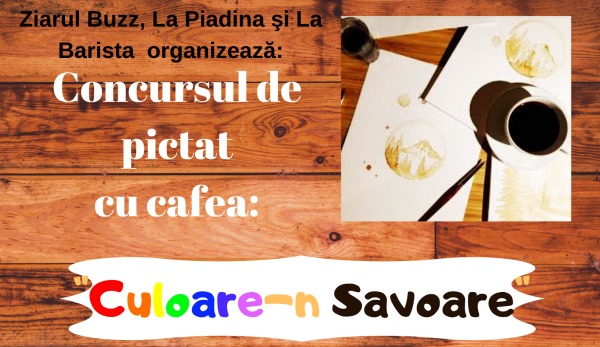 Super premii la concursul de pictat cu cafea „Culoare-n savoare”