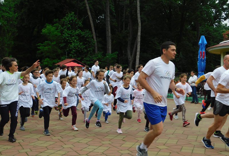 Ziua Olimpică sărbătorită la Botoşani - FOTO