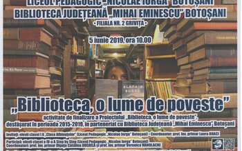 Proiectul „Biblioteca, o lume de …