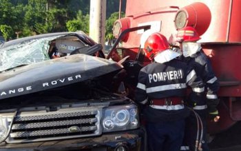 Accident feroviar! Mașina unui om …