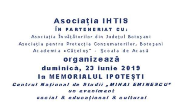 Eveniment social-educațional-cultural la Ipotești „Comori din Vatra Satului românesc”