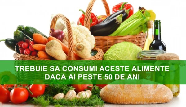 Alimente pe care trebuie să le consumi după 50 de ani