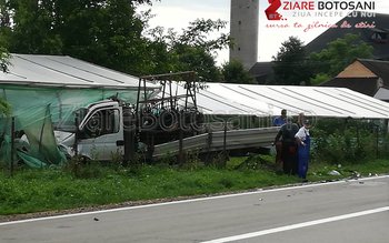 Accident în apropierea Popasului Cucorăni. …