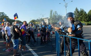 Marș de protest organizat în …