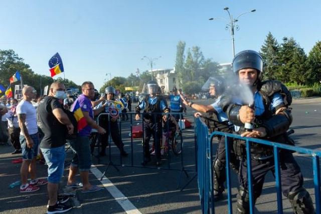 Marș de protest organizat în Botoșani, în atenția jandarmilor