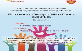 Se deschide centrul de voluntariat …