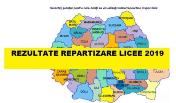 Rezultate repartizare licee 2019. Cum afli la ce liceu ai intrat?