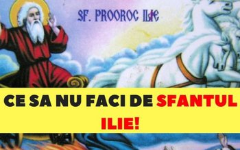 Sărbătoare mare! Ce să nu …