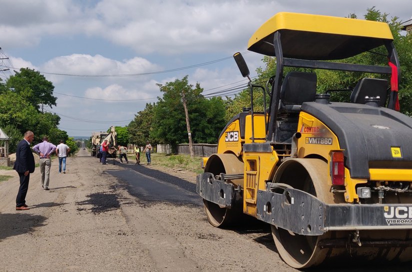 Vicele Birta în teren pentru verificarea lucrărilor de reparații și întreținere a drumurilor județene - FOTO